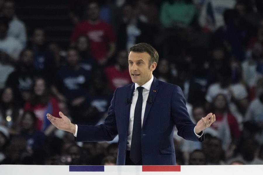 Francúzsky prezident Emmanuel Macron