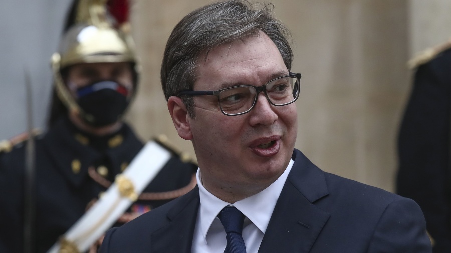 Srbský prezident Aleksandar Vučič.