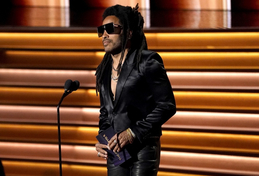 Lenny Kravitz odovzdával cenu