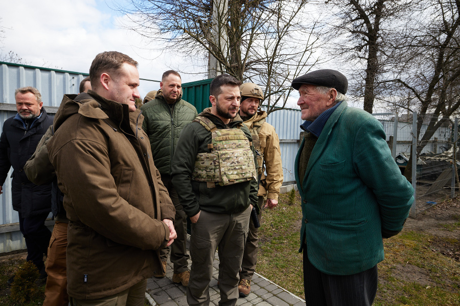 Prezident Zelenskyj počas mimoriadne