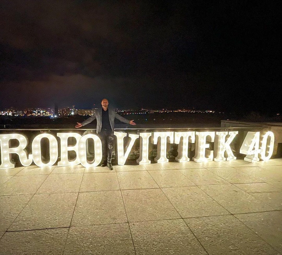 Na snímke Róbert Vittek.