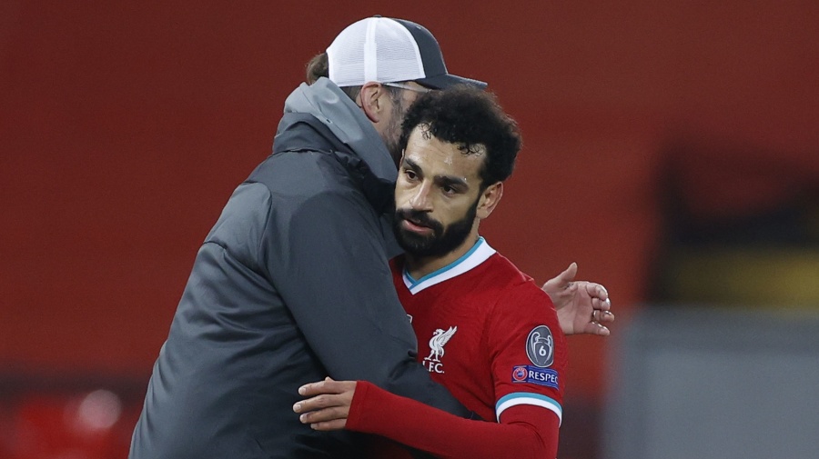 Egyptský útočník Mohamed Salah