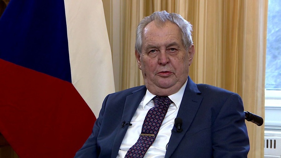 Český prezident Miloš Zeman