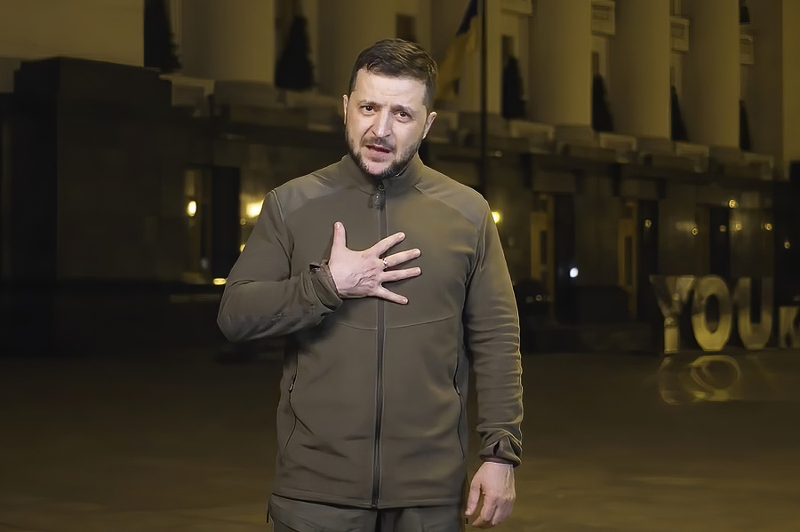 Ukrajinský prezident Volodymyr Zelenskyj