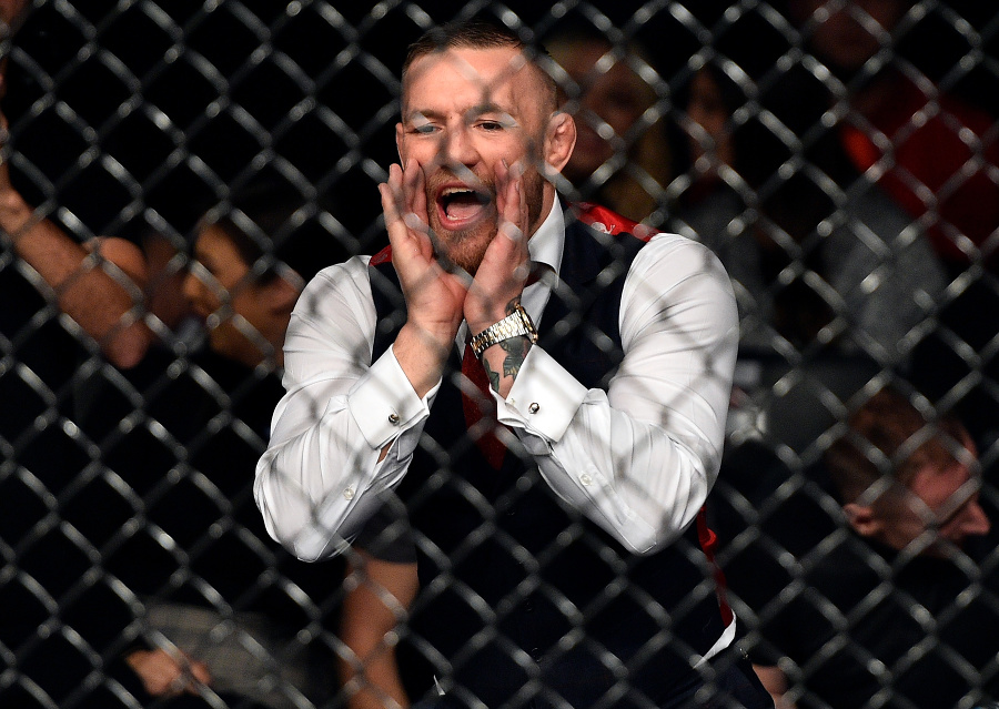 Okrem opaskov zbiera McGregor