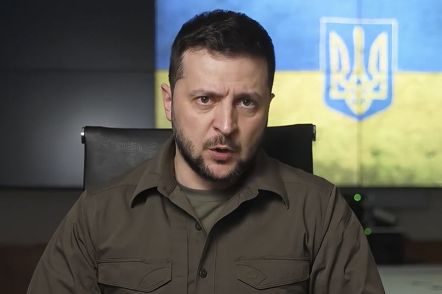 Ukrajinský prezident Volodymyr Zelenskyj.