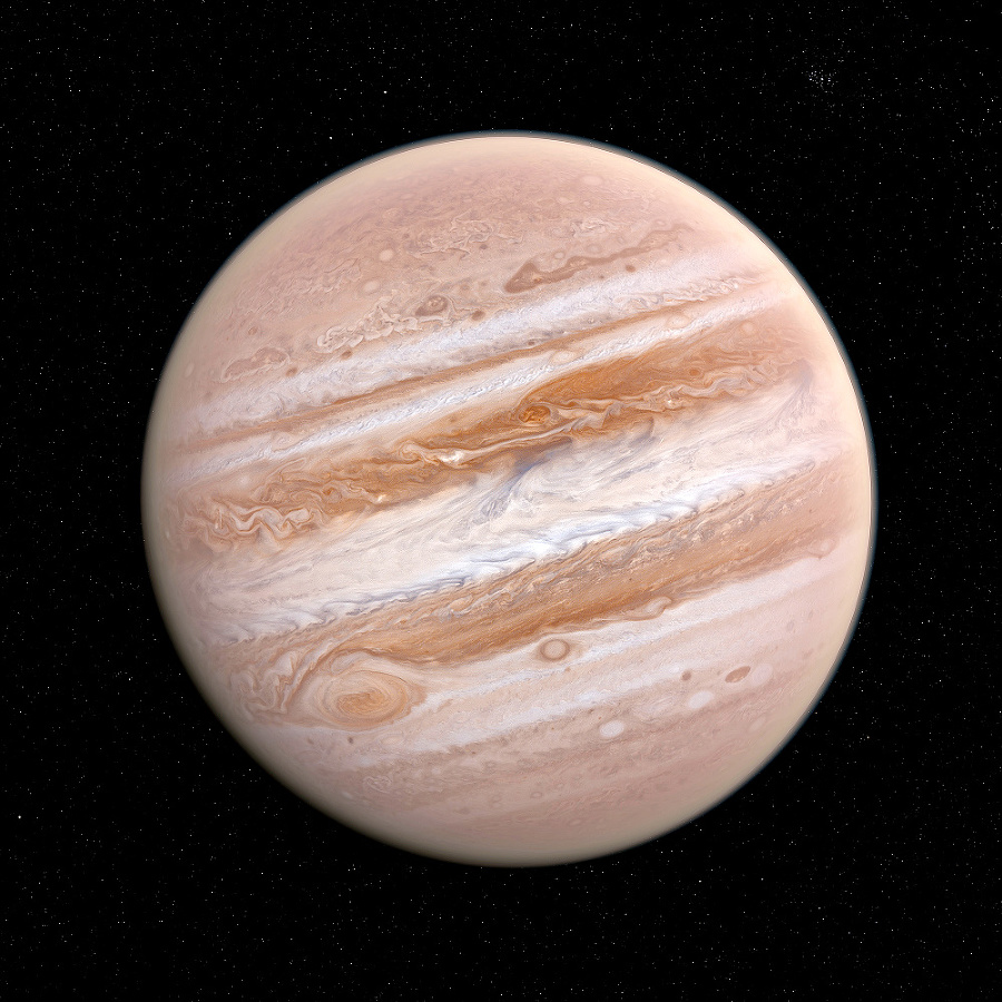 Jupiter je od Slnka