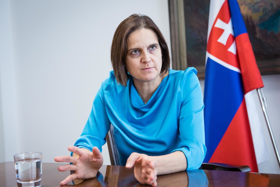 Ministerka spravodlivosti SR Mária Kolíková.