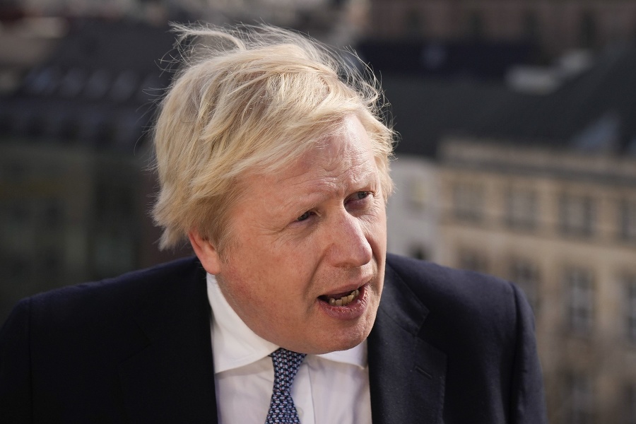 Britský premiér Boris Johnson.