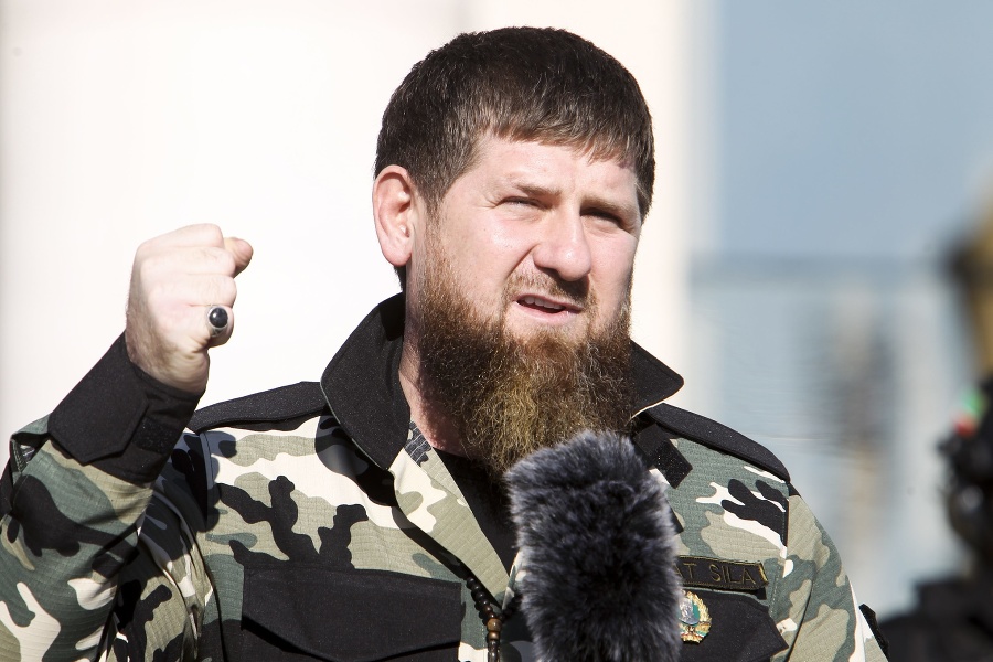 Čečenský vodca Ramzan Kadyrov