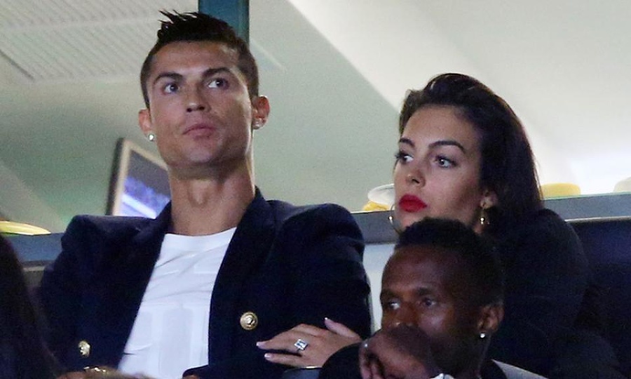 Cristiano Ronaldo a Georgina.