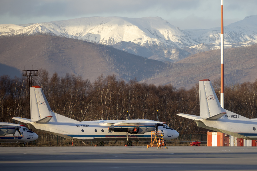 Lietadlo Antonov An-26 na