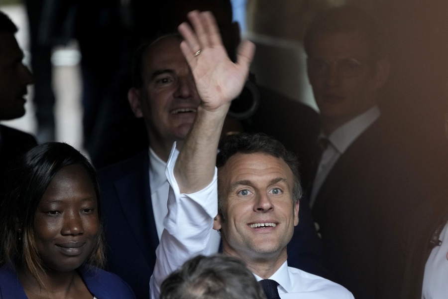 Emmanuel Macron v posledný