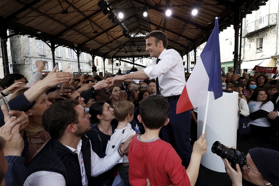 Emmanuel Macron v posledný