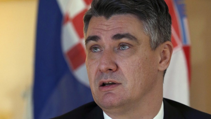 Chorvátsky prezident Zoran Milanovič.