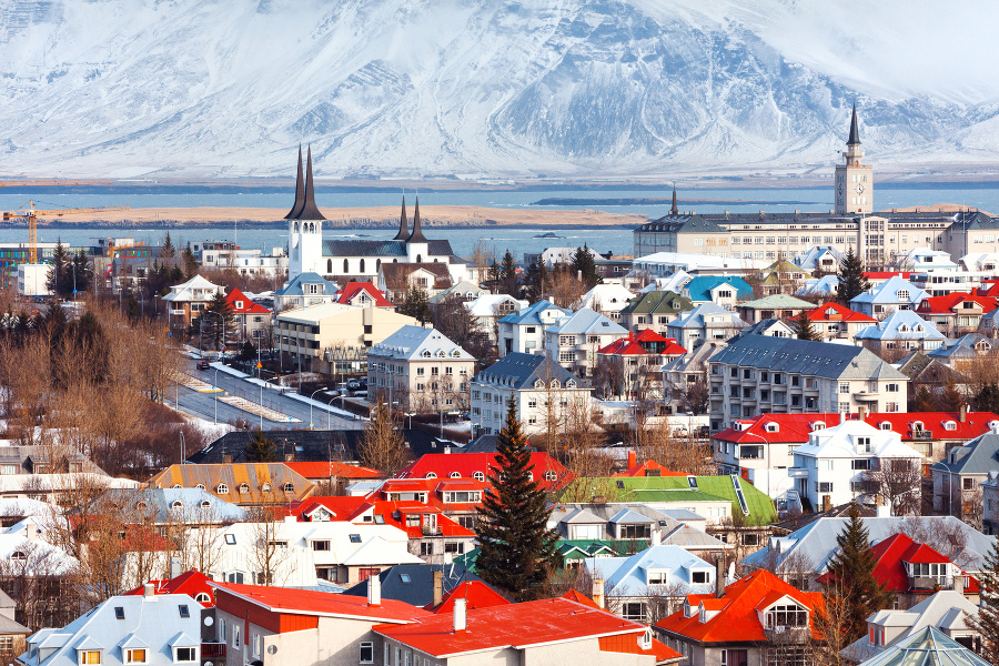 Reykjavík je hlavné a