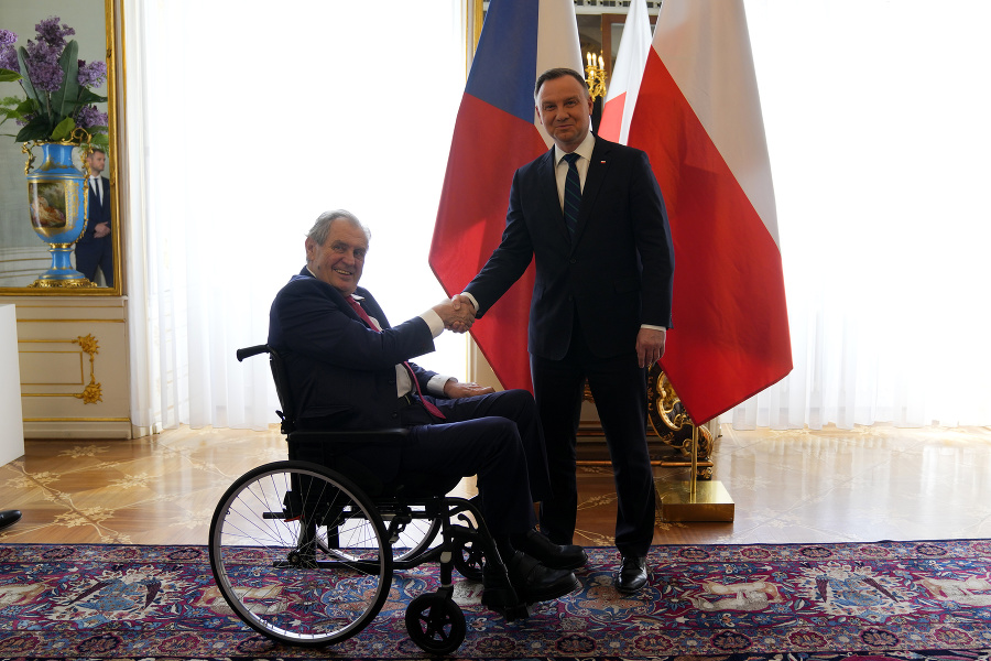 Český prezident Miloš Zeman