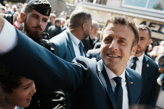 Francúzsky prezidenta Emmanuel Macron.