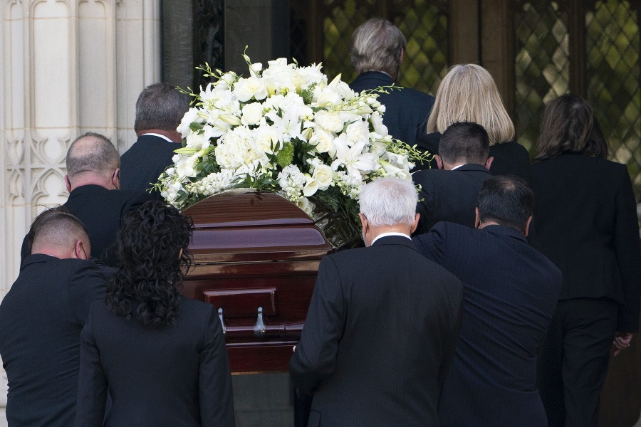 Pohreb Madeleine Albrightovej v