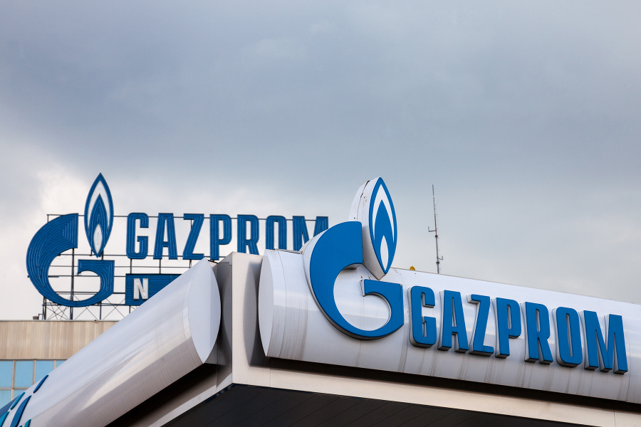 Ruský energetický gigant Gazprom.
