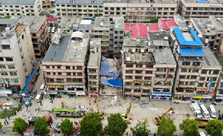 Zrútenia budov v Číne