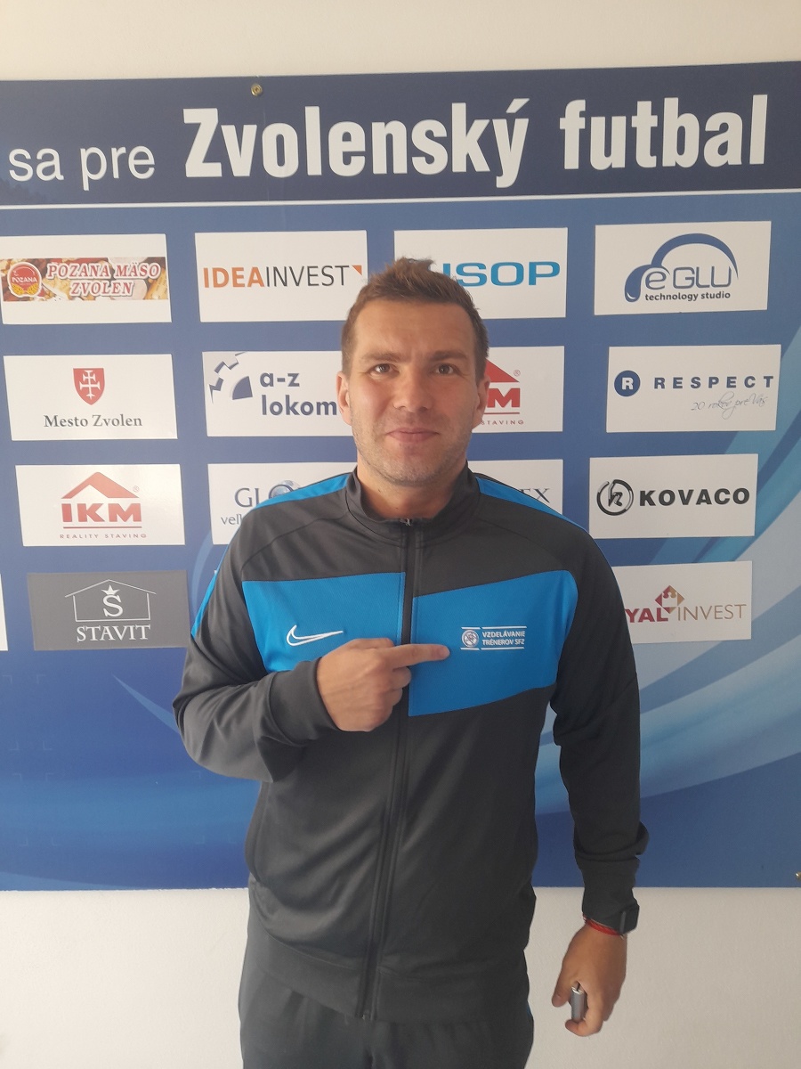 Tomáš Ďubek sa stal držiteľom trénerskej licencie UEFA B.