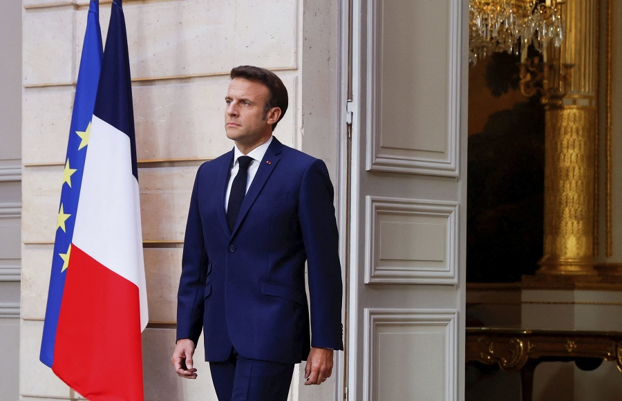 fRancúzsky prezident Emmanuel Macron