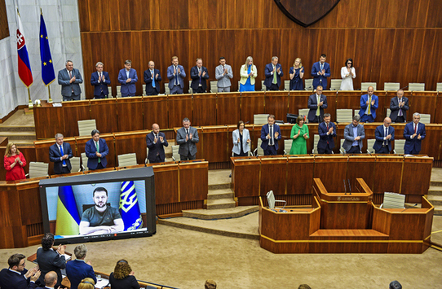 Zelenskyj sa po svojej