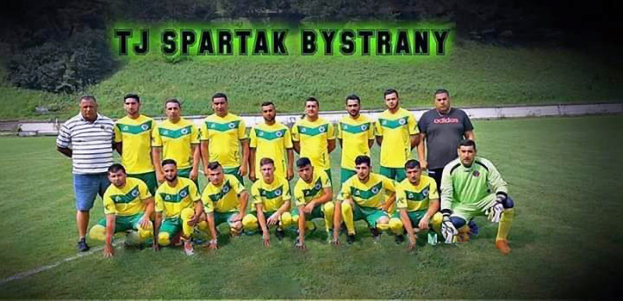 TJ Spartak Bystrany má v tíme väčšinu hráčov s priezviskom Žiga.