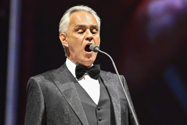 Taliansky spevák Andrea Bocelli