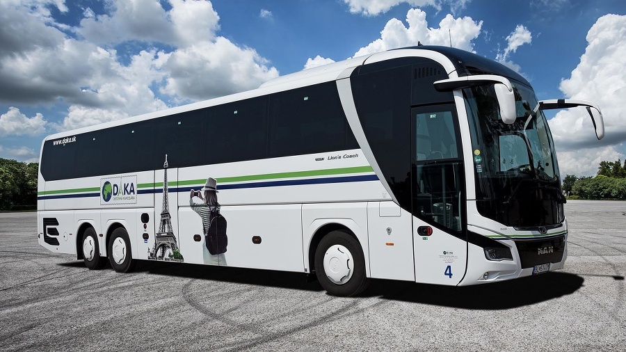 Luxusné a moderné autobusy
