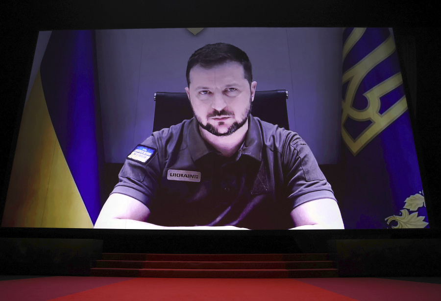 Videopríhovor ukrajinského prezidenta Volodymyra