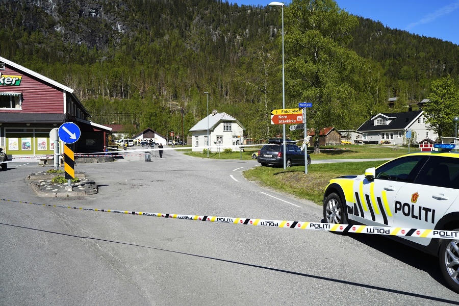K útoku nožom došlo v regióne Numedal v juhovýchodnom Nórsku.
