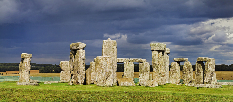 Stonehenge v Anglicku.