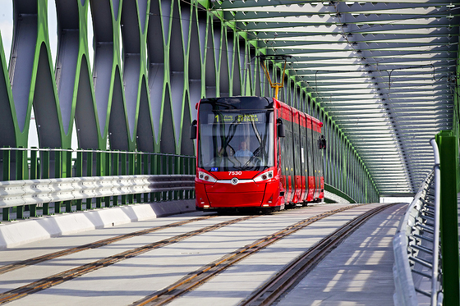 Vizualizácia druhej etapy električkovej