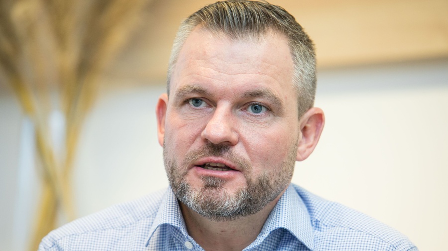 Predseda Hlasu-SD Peter Pellegrini