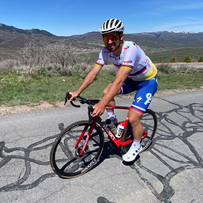Peter Sagan sa pripravuje v americkom Utahu. 