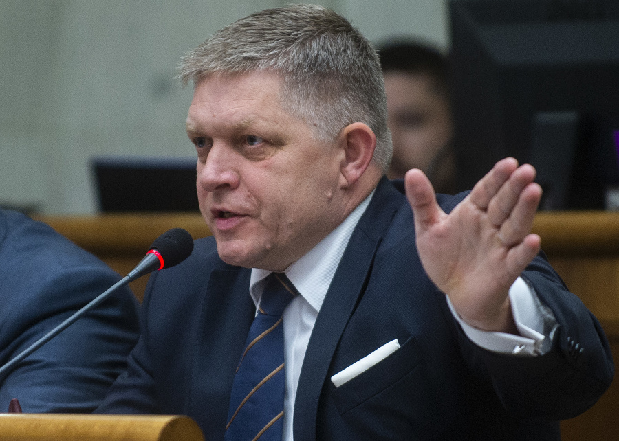 Poslanec NR SR Robert Fico (SMER-SD).