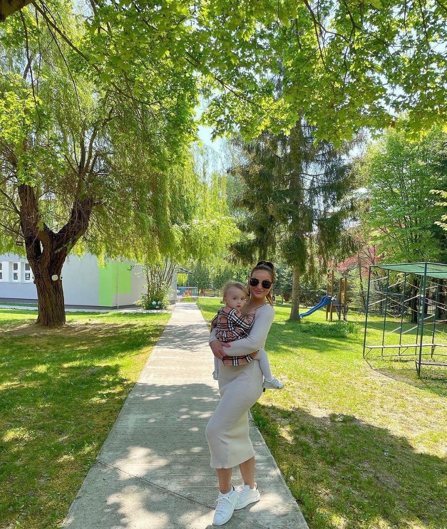 Twiinska Daniela s dcérkou Lindou.