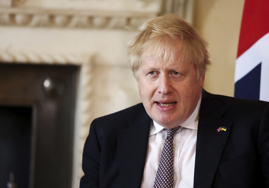 Britský premiér Boris Johnson.