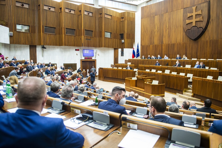 Rokovanie Národnej rady SR