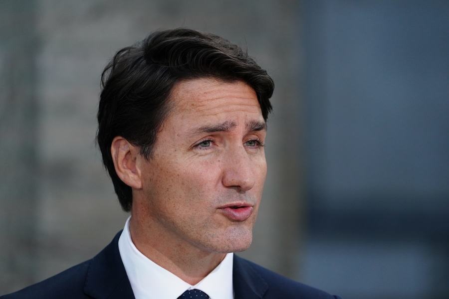 Premiér Kanady Justin Trudeau.