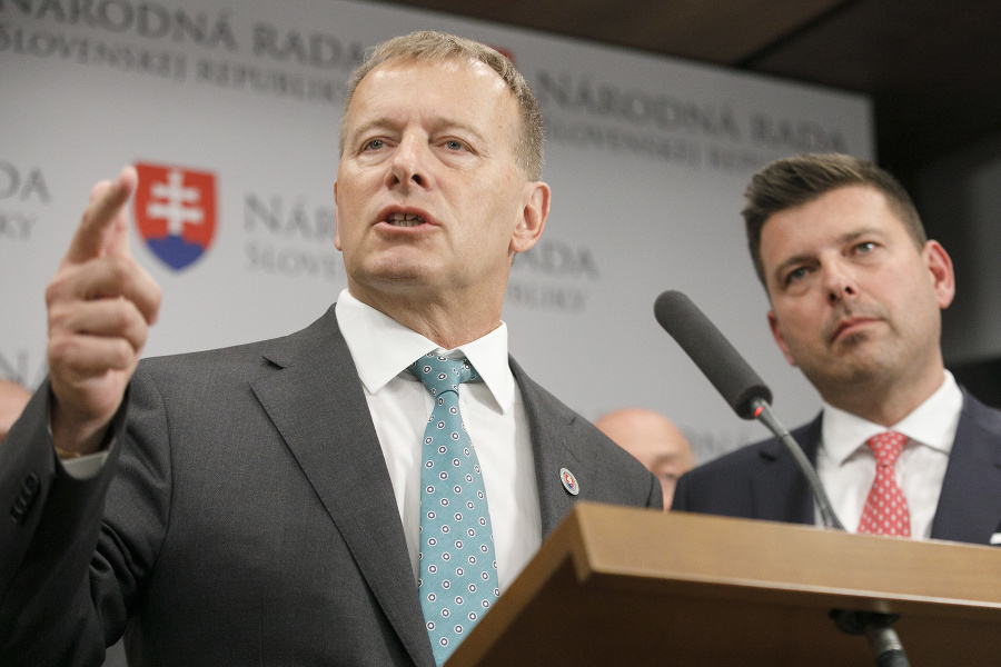Predseda hnutia Sme rodina Boris Kollár.