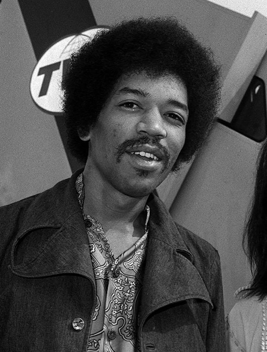 Americký rocker Jimi Hendrix