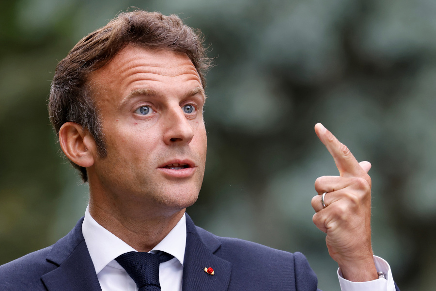 Francúzsky prezident Emmanuel Macron