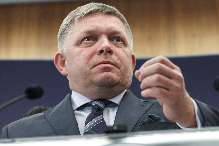 Predseda strany SMER-SD Robert Fico.