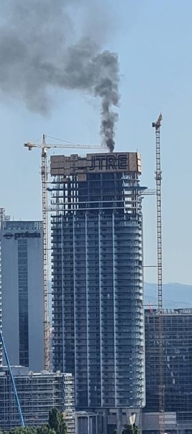 Z vrchu nového mrakodrapu