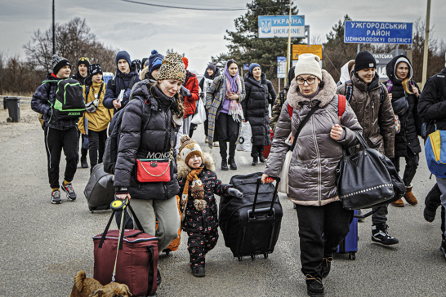 Ukrajinskí utečenci majú nárok