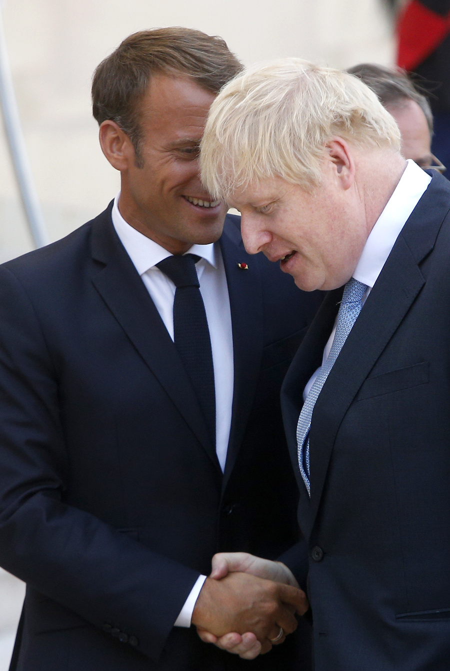 Emmanuel Macron a Boris