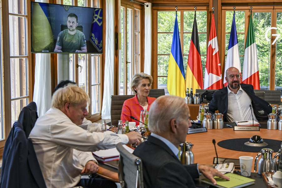 Zelenskyj požiadal lídrov G7